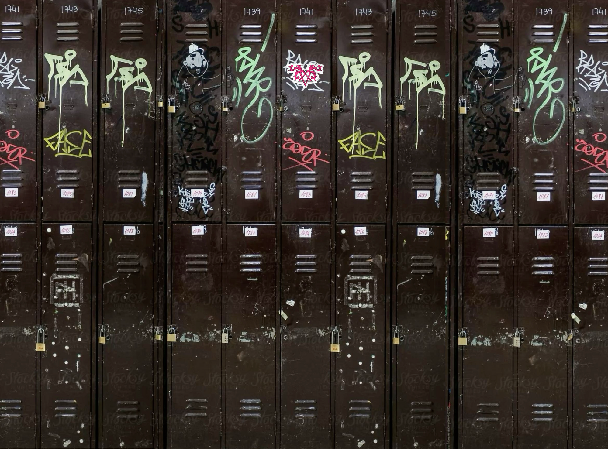 Locker grid base